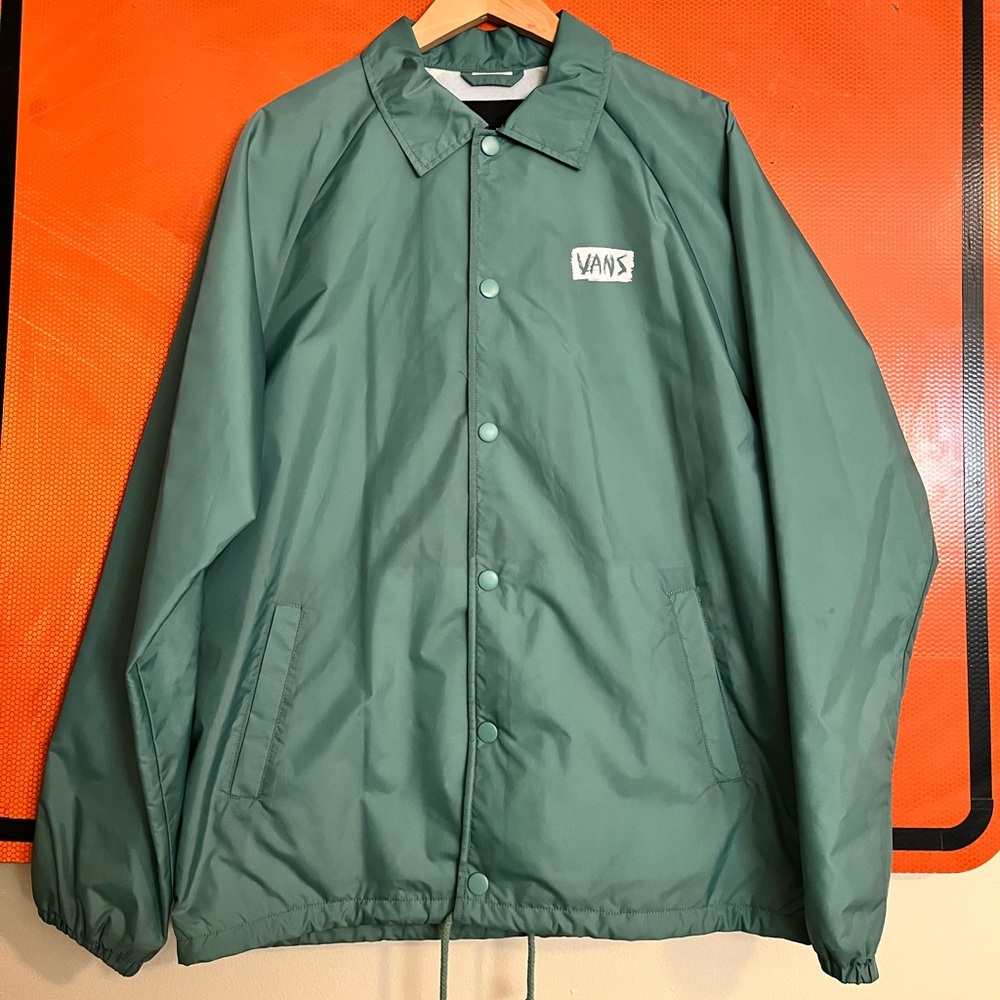Vans Torrey Skate Jacket (Turquoise Rain Jacket)